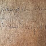 Orientalist painting marine algeria pierre faget-germain (1890-1961) skikda