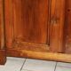 Sideboard with half-columns in walnut, Empire period.