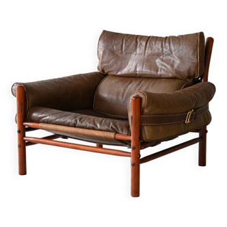 Arne Norell leather armchair