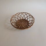 Vintage woven wicker basket