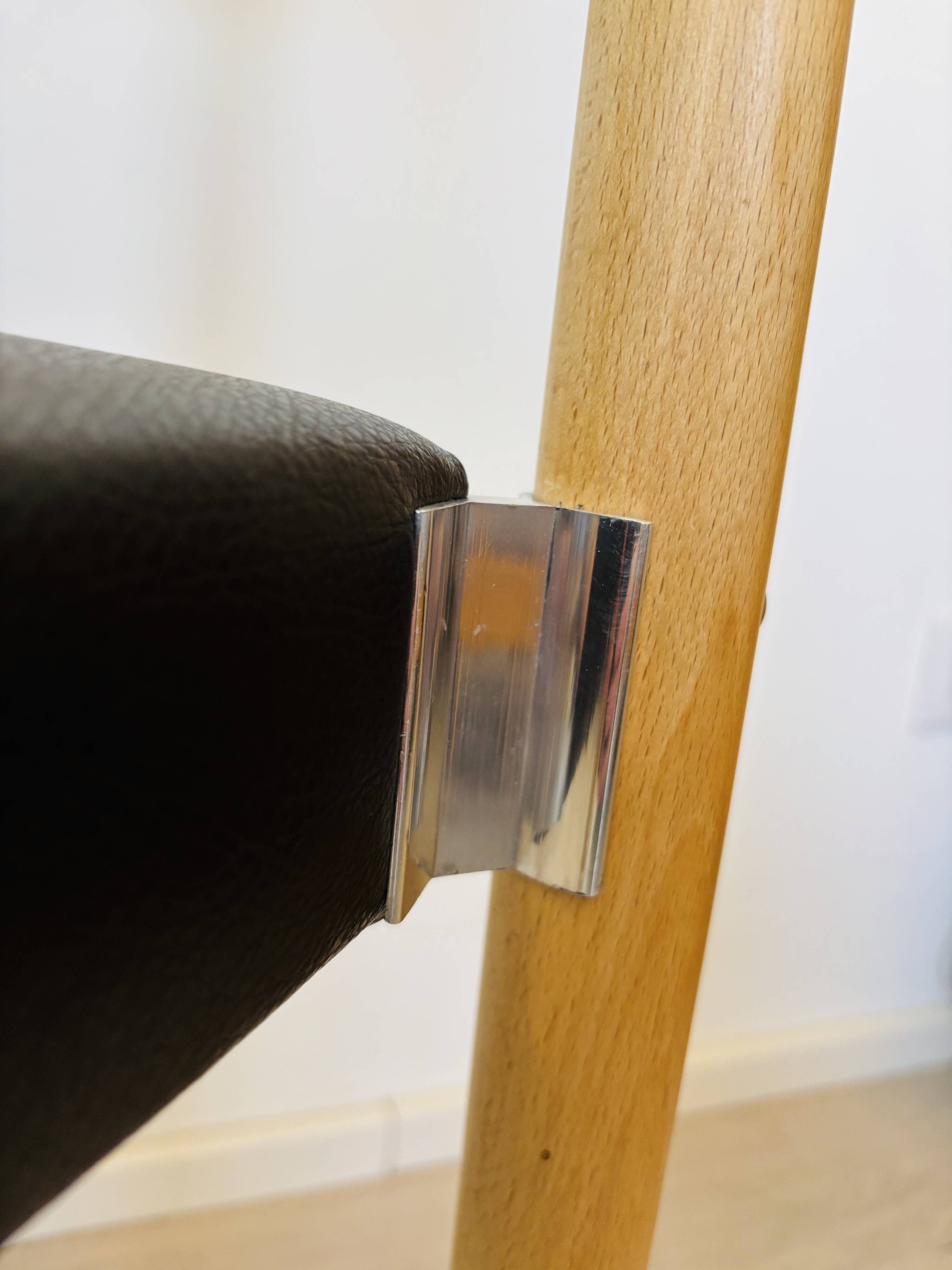 Dining Light Chair by Miroslav Navrátil, Czechoslovakia 1970’s
