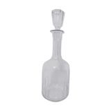 Old carafe with Baccarat 20th Mirabeau model cap