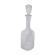 Old carafe with Baccarat 20th Mirabeau model cap