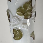 Baccarat Opaline Vase XXL Grape Decoration 1860 19th Century France