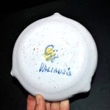 Cendrier / vide-poche vintage Vallauris en céramique signé ljj laurent jacques et juliette, 1960