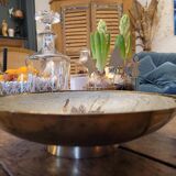 Empty partitioned brass pocket