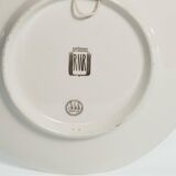 Swedish Grace Plates with Ulriksdal Palace in Yellow and Green by Gefle 1951