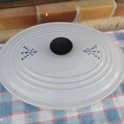 Le Creuset collection, old enamelled cast iron casserole, beautiful condition