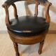 Leather office chair