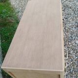 Commode ancienne vintage pieds compas