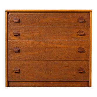 Teak Commode or Chest of Drawers by John & Sylvia Reid for Stag, UK, Cantata Collection