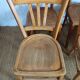 Ensemble de 10 chaises bistrot années 1950-60 vintage Luterma