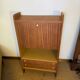 Secrétaire vintage compact placage acajou