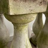 Set of 10 vintage antique style balusters