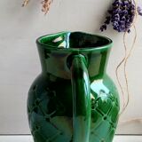 Green pitcher Poet Laval model Resille