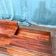 Table basse michelucci  Giovanni ,design italien ,palissandre