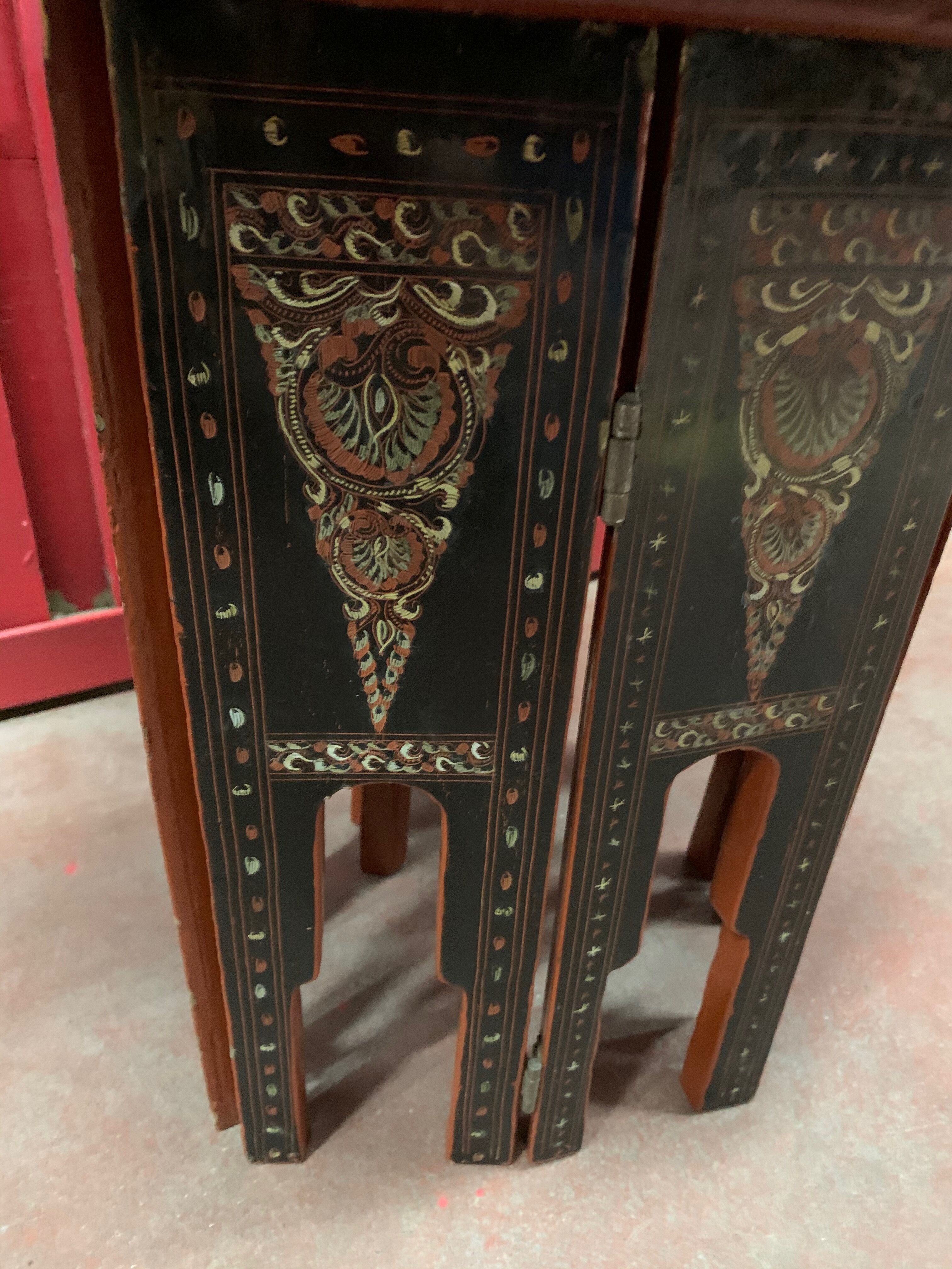 Lase tea table, Burma, circa 1950