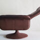 De Sede ds 50 swivel leather armchair, Switzerland 1970