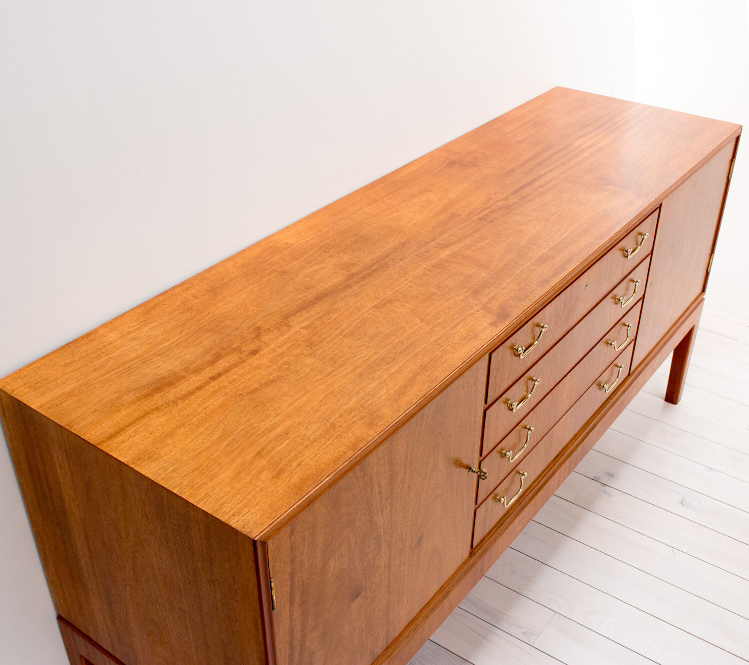 Danish mahogany buffet by CB Hansens