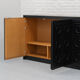 Buffet brutaliste belge des années 1970