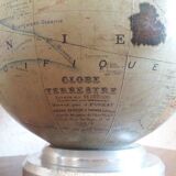 J.Forest illuminated terrestrial globe mid 20th century