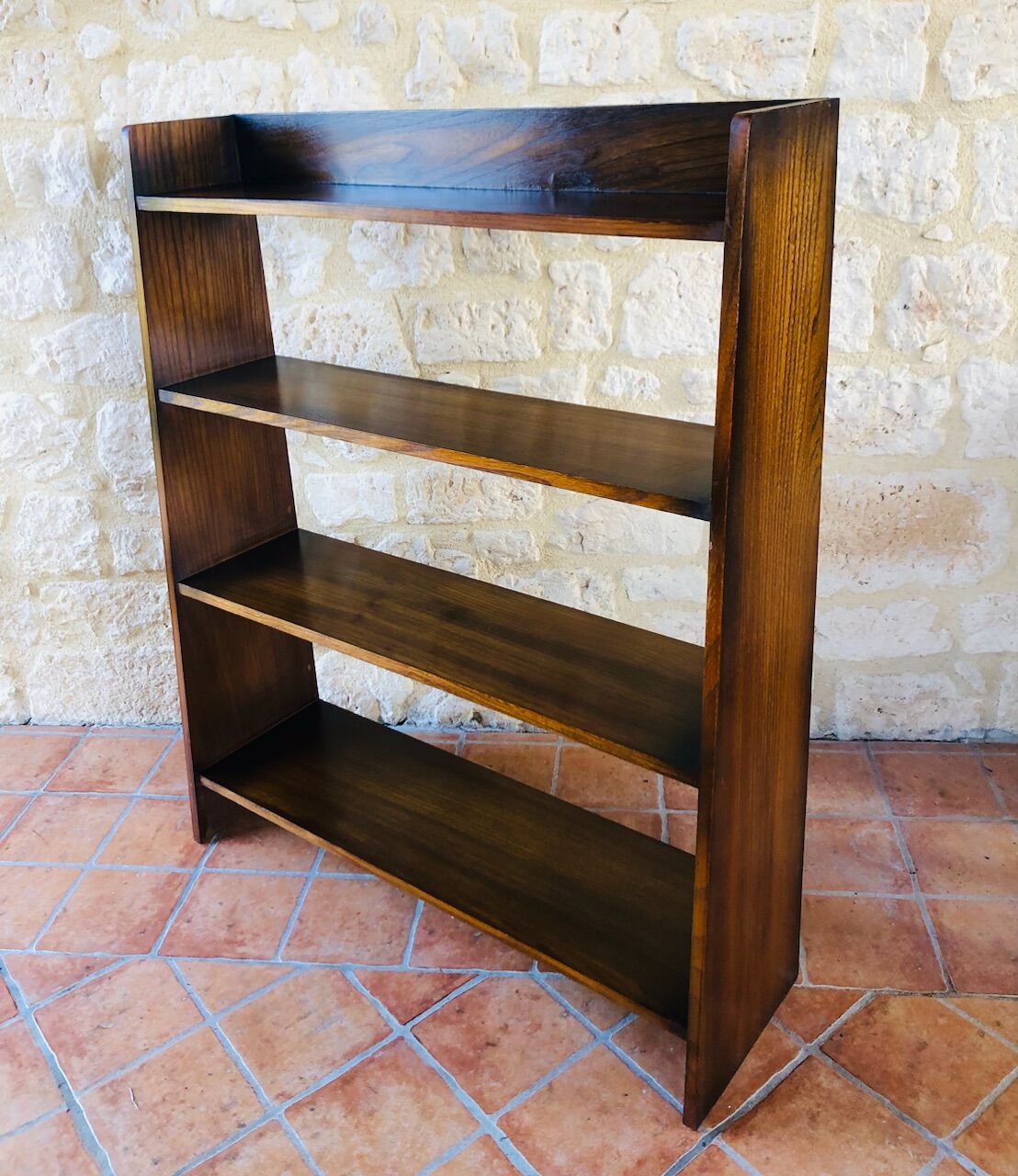 Vintage stand-pedding, Scandinavian style shelf by Herbert Gibbs, circa 60