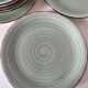 Ensemble de 7 assiettes plates et creuses vintage