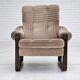 1970s, pair of Danish lounge chairs, original very good condition, corduroy.