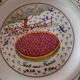 Assiette Gien vintage