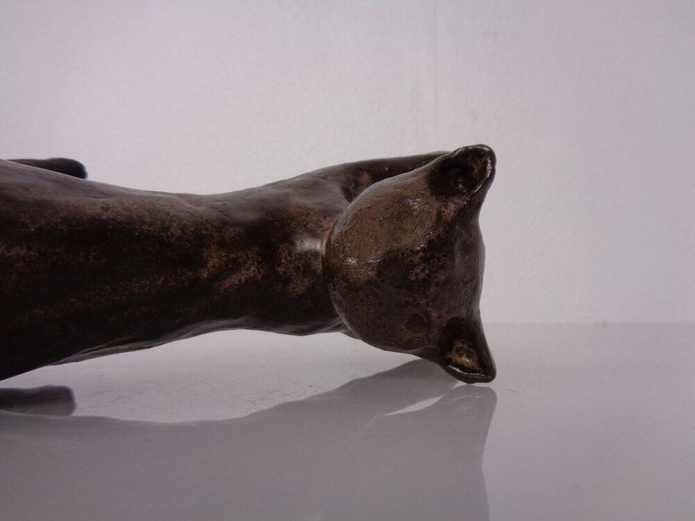 Large ceramic cat, Germany, 1960s