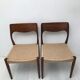 Paire de chaise scandinave danois datant des années 50