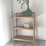 Rattan bookcase