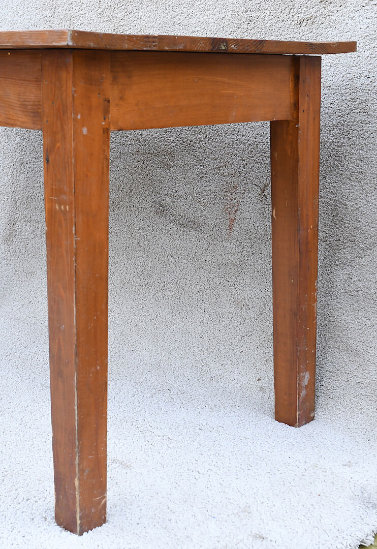 Table de cuisine en pin
