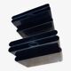 Black “Kartell” magazine rack by Giotto Stoppino, Italy 1970