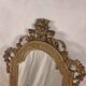 Vintage Gold Victorian Style Wood Wall Mirror