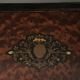 Napoleon III cigar box in 19th century magnifying glass