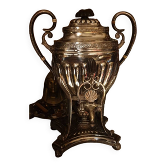 Russian solid silver samovar