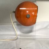 Paire de lampes oranges Robert Sonneman