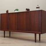 Buffet haut en palissandre, design danois, années 1970, production : Danemark