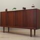 Buffet haut en palissandre, design danois, années 1970, production : Danemark