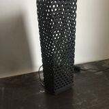 Matte black designer metal lamp