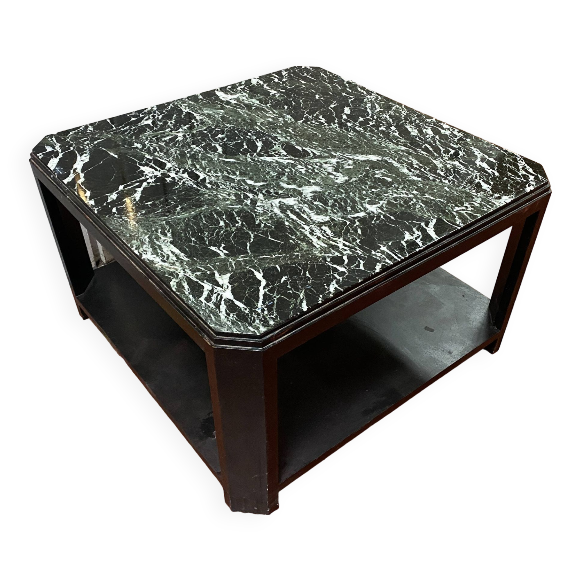 art deco marble coffee table
