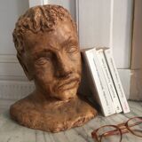 Vintage sculpted head to pose