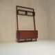 Vintage wardrobe or room divider from the 1970s.