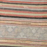 5x9 Soft Pastel Red Vintage Kilim Rug 150x290Cm SK 32959
