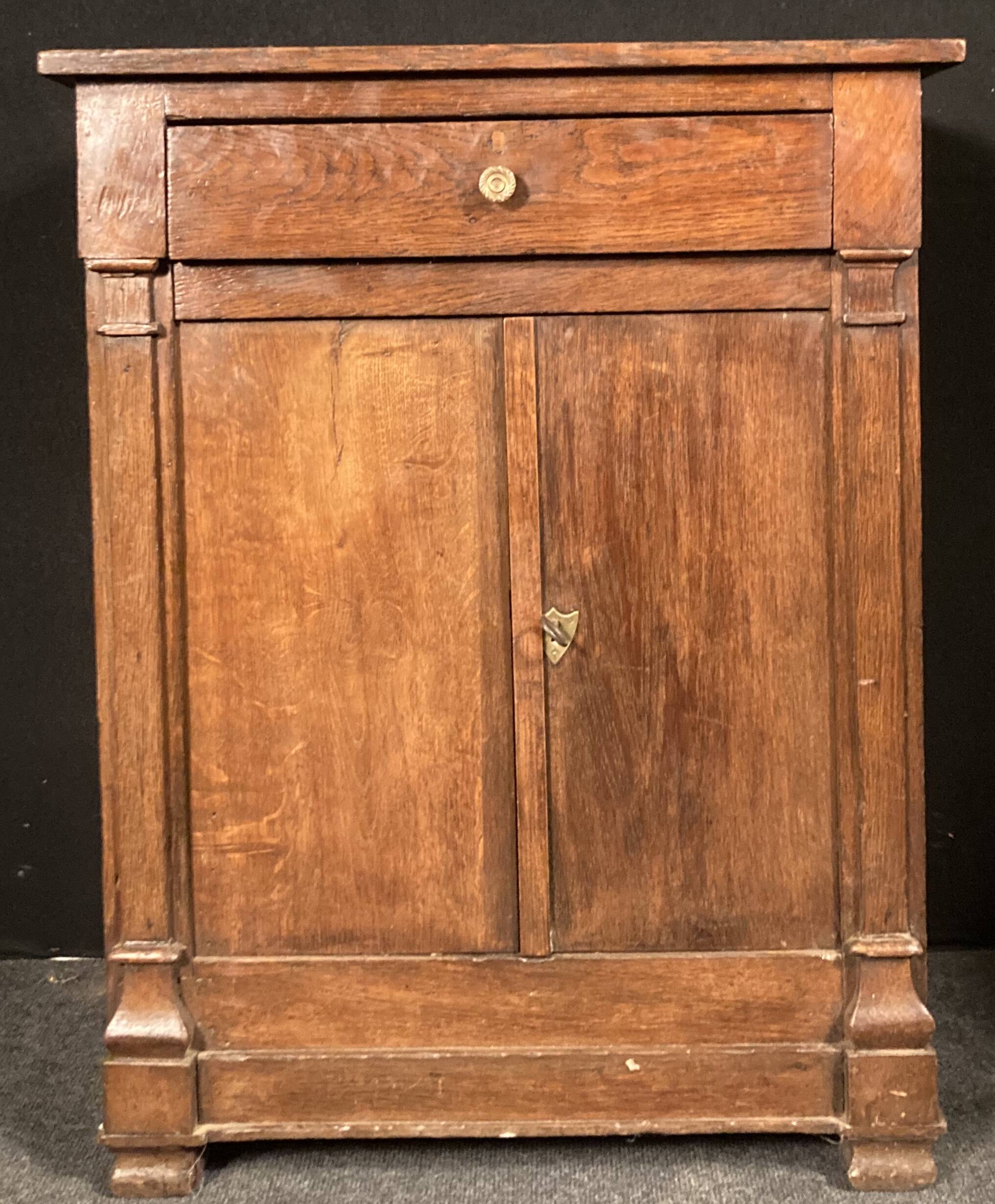 Oak jam cupboard