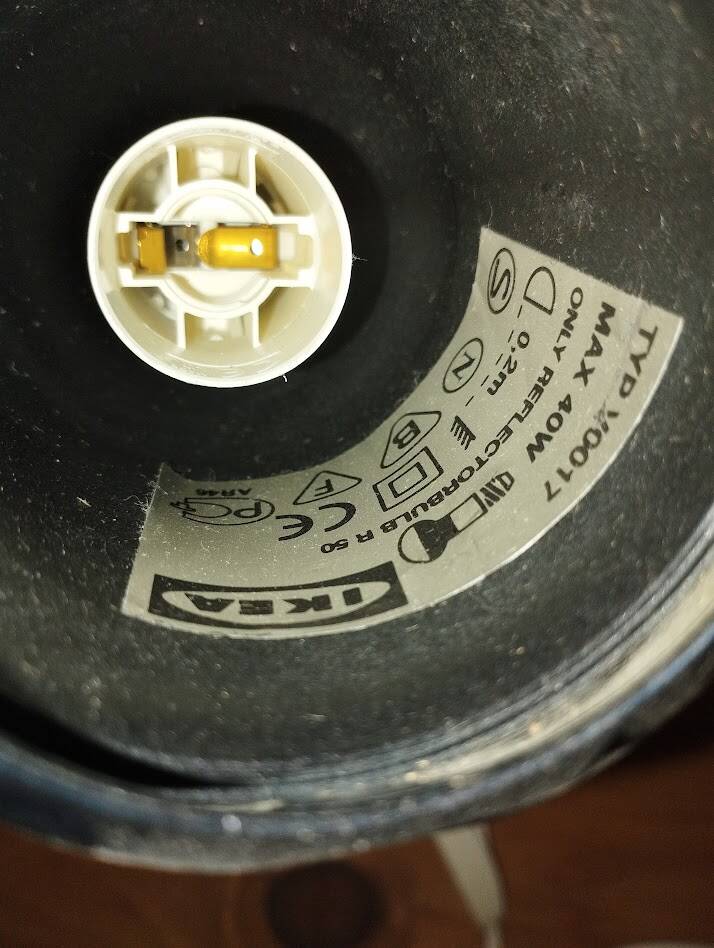 Duo of FLAMMA lamps – IKEA Carl Öjerstam – Vintage Scandinavian design