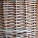 Vintage wicker oval basket