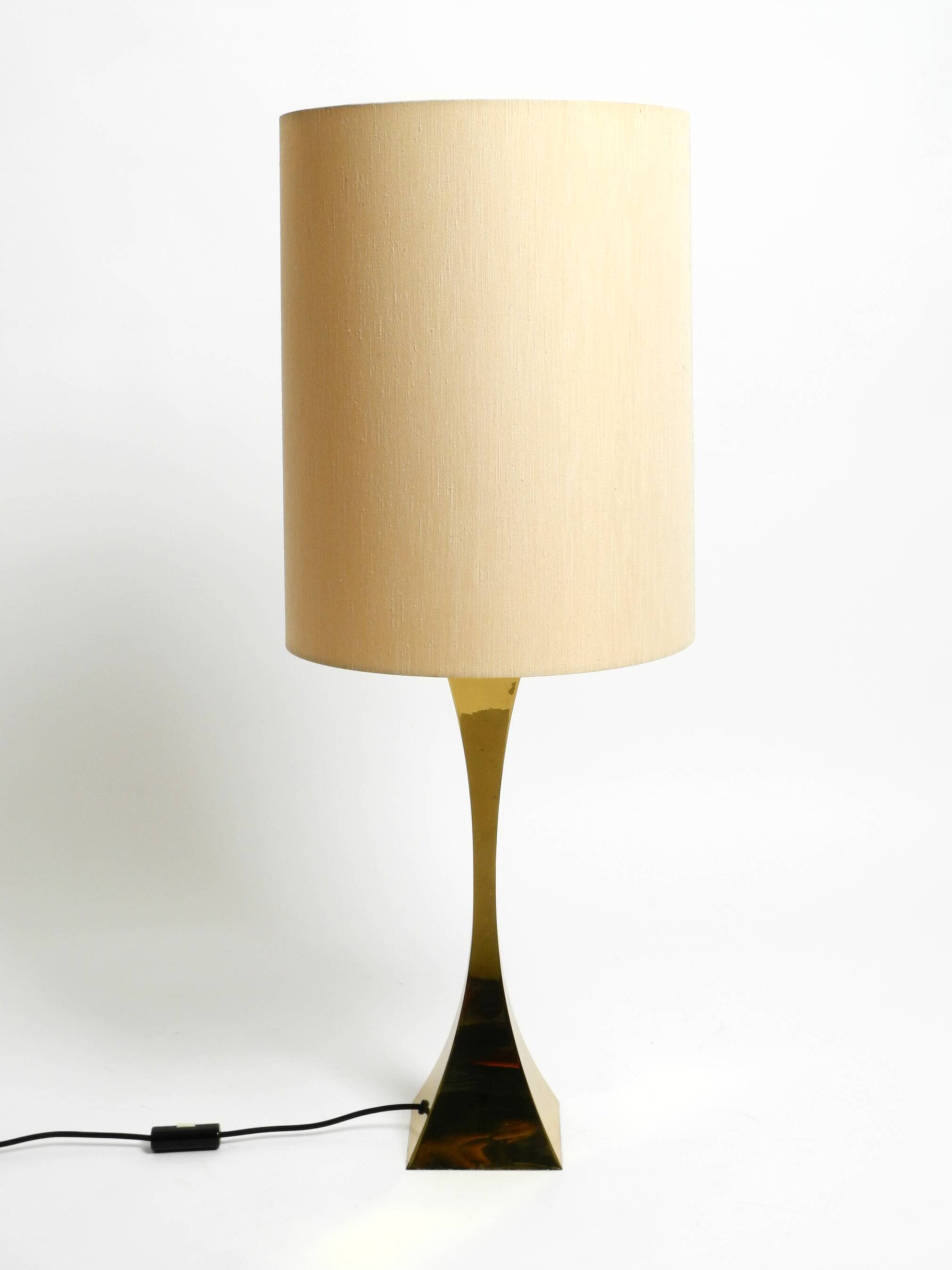 70s brass table lamp by Tonello and Montagna Grillo for High Society Italy