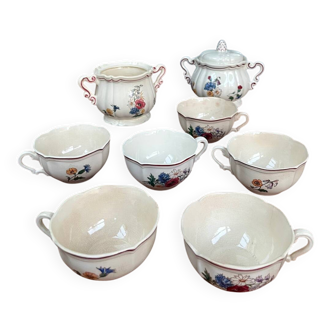 Sarreguemines Agreste tea service